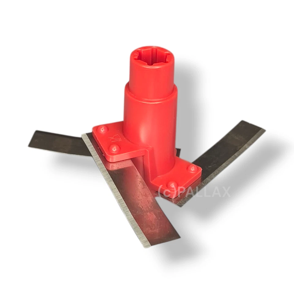 TUPPERWARE ERSATZTEIL SCHNEID-EINSATZ FÜR D150 QUICK-CHEF 3 ROT - Bild 1 von 1