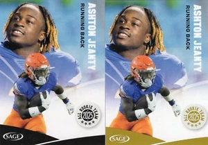 Ashton Jeanty, 2025 Sage High Number "All Rookie Team" and Gold ART cards - Picture 1 of 1