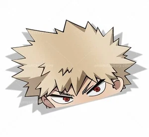 Katsuki Bakugo | My Hero Academia | Adesivi Anime Peeker per Auto NUOVO - Foto 1 di 1