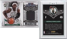 2013-14 Panini Crusade Majestic Memorabilia /299 Gerald Wallace #21