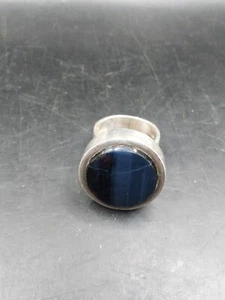 Finland Sterling Silver Kupittaan Kulta Modernist Ring Size Approx L Anvil Mark - Picture 1 of 5