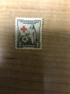 US STAMPS, CM96 RED CROSS 1881-1931 2 CENT - Picture 1 of 1