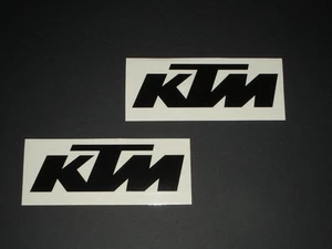 KTM Aufkleber Sticker 2 StkRacing Exc Cross Decal Bapperl Kleber Logo s 20 - Bild 1 von 1