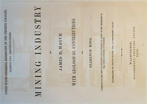 Savage Mining Shaft Landing Title Page Virginia City Comstock Lode Nevada 1870 - Picture 1 of 3