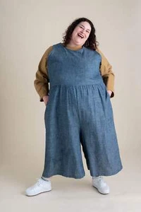 Backyard Jumpsuit in Indigo Chambray - Foto 1 di 11