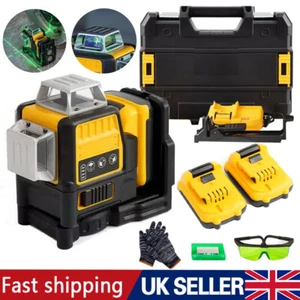 360 LASER LEVEL SET 2 BATTERY & CHARGER COMPATIBLE REPLACE WITH - Picture 1 of 14