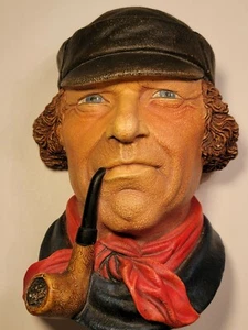 LEGEND PRODUCTS VINTAGE CHALKWARE HEAD - THE DUTCHMAN 1985 SIGNED - Picture 1 of 6
