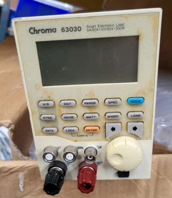 CHROMA 63030 300W 60V 60A DC Electronic Load Module (Rbd2.3) - Image 1 of 4