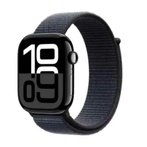 Apple Watch Series 10 (GPS) 46mm Case w Ink Sport Loop Jet Black MWWR3LW/A 2024 - Zdjęcie 1 z 3