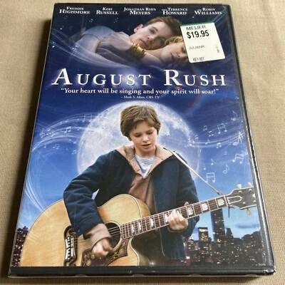 August Rush (DVD, 2007) Freddie Highmore Keri Russell Jonathan Rhys Meyers NEW - Image 1 of 3