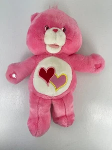 Peluche Pink Care Bears Love A Lot Talking Magical Musical Circle of Fun 2004 15" - Imagen 1 de 5