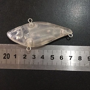 10pcs Unpainted Crankbait Fishing Lure Body 2 2/3 Inch 3/8 OZ Blank lures E072 - Picture 1 of 2