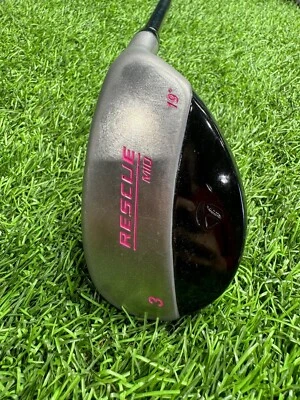 TaylorMade - Rescue Mid 19° Hybrid 3 Iron - Ultralite Graphite - R Flex *PERSONALIZADO* Foto 1 de 4