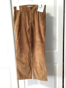 NWT CAT & JACK CHILDREN’S BROWN CORDUROY STRAIGHT LEG PANTS - Picture 1 of 3