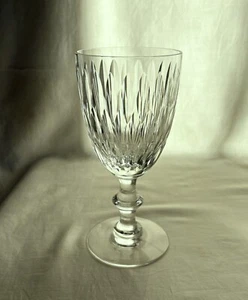 Falken Kristall Wasserglas. 50er Jahre, Eardley. Vorbau 7330, mit Oblate. 6,75" hoch, - Bild 1 von 10