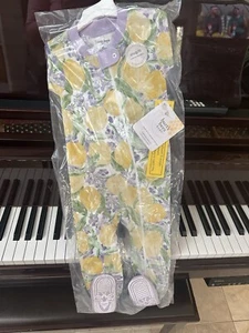 Burts bees 18 Month New Lemon Daisy Baby Pijamas - Picture 1 of 3