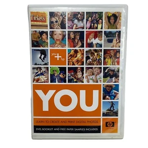 YOU HP DVD Learn to Create and Print Digital Photos Bonus Item Hewett Packard - Picture 1 of 4