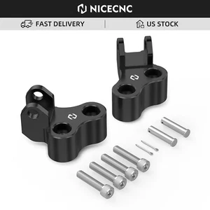 Par de soportes de montaje de estriba descendente NICECNC para Suzuki DR650S/SE 1996-2024 - Imagen 1 de 12