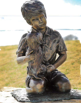 Georgene McGonagle Escultura de Bronce "Aw Shucks" Firmado a Mano Edición Limitada Arte Foto 1 de 4