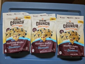 Catalina Crunch Pairings - Blueberry Muffin Cereal With Blueberries (Three Bags) - Bild 1 von 3