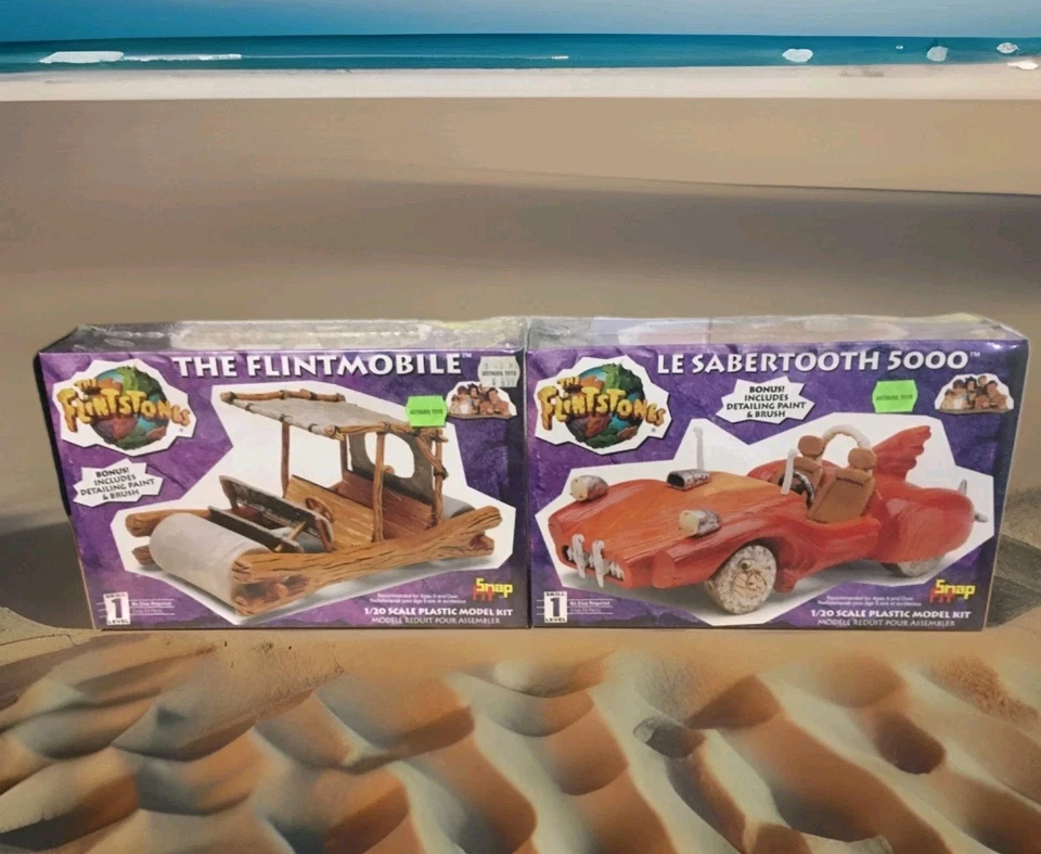 Lindberg The Flintmobile Flintstones Movie Model Kit 72411