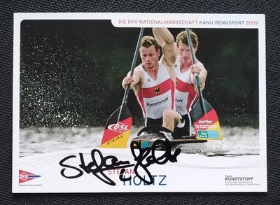 15357 Stefan Holtz Kanu Autogrammkarte original signiert - Bild 1 von 2