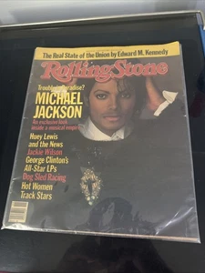 MICHAEL JACKSON ROLLING STONE MAGAZINE ISSUE 417 GEORGE CLINTON, HUEY LEWIS - Bild 1 von 3