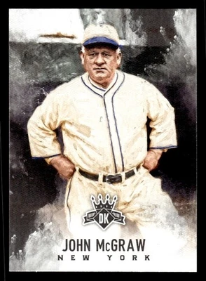 2017 PANINI DIAMOND KINGS JOHN MCGRAW 48 MINT BASEBALL NEW YORK GIANTS - Image 1 of 2