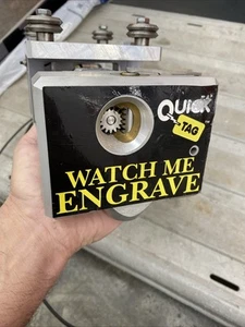 Quick Tag Watch Me Engrave It Machine PowerMax II Step Motor 1.8 Degree - Picture 1 of 9