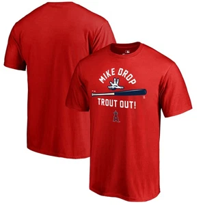 Herren T-Shirt Mike Trout rot Los Angeles Angels Hometown Mike Drop - Bild 1 von 3