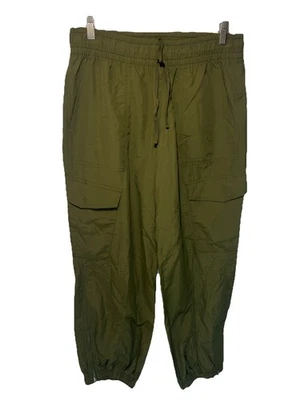 Pantalones Old Navy Para Mujer Talla Mediana Verde Carga Secado Rápido Cremallera Piernas Ropa Activa Foto 1 de 4