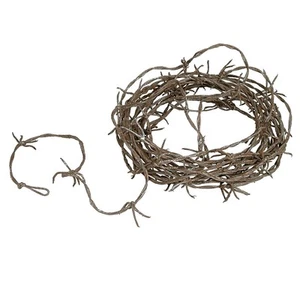 Beistle 12' Barbed Wire Garland; Rusty 2/Pack 00115 - Picture 1 of 1
