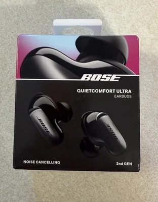 Bose QuietComfort Ultra Earbuds 2nd Gen 2025 Black. Brand New Sealed - Image 1 of 4