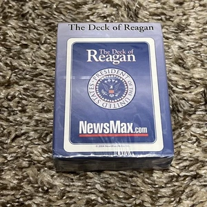 Newsmax Das Deck von Reagan Ronald Reagan Spielkarten ungeöffnet - Bild 1 von 4