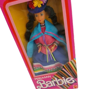 Vintage 1985 Peruvian Barbie from Dolls of the World Collection Mattel #2995 - Bild 1 von 8