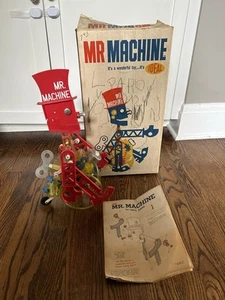 Ideal MR. MACHINE 1961 Walking Talking Robot In Original Box - Picture 1 of 15