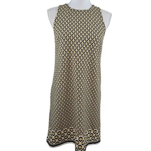 Banana Republic Factory Sleeveless Geometric Print Dress In XS - Picture 1 of 6