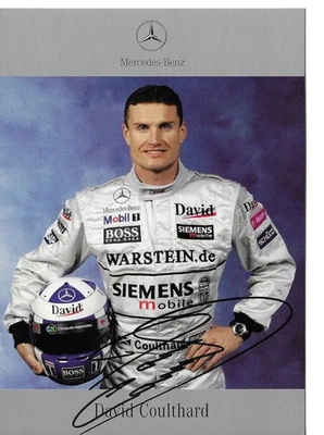 David COULTHARD AUTOGRAMME -DRUCK- 008 - Bild 1 von 2