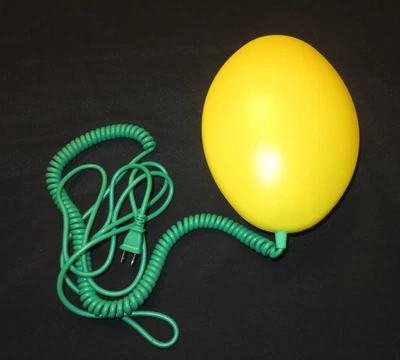 Vintage IKEA LOV Wall / Table UFO Retro LAMP 1990's yellow Marianne Hagberg - Image 1 of 2