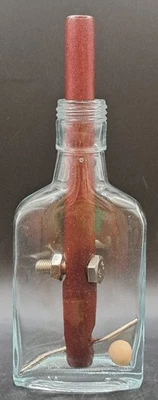 Classic Glass Bottle Brainteaser Challenging Puzzle / Great Gift - Image 1 of 4