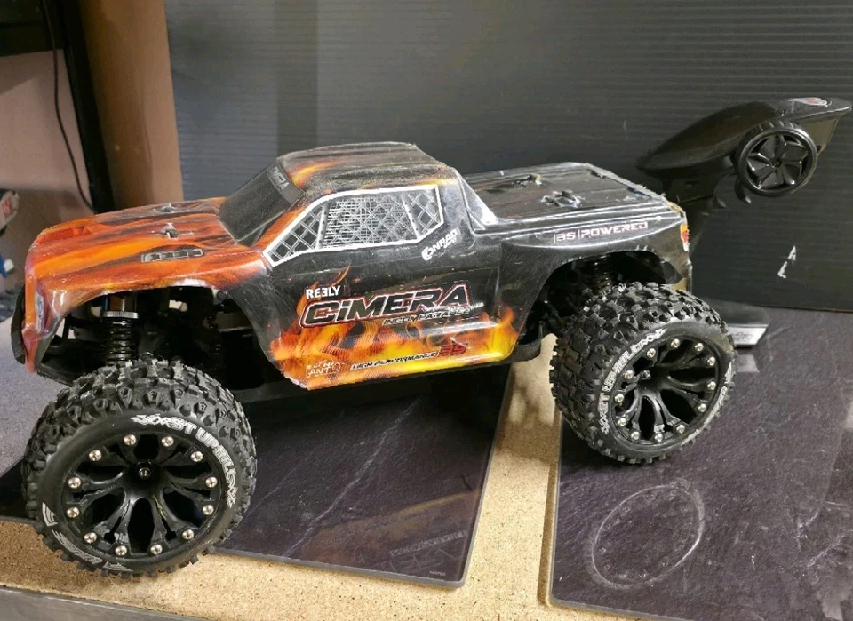 Reely Cimera Black Brushless Monstertruck 1:10 RC Modellauto - Bild 1 von 4