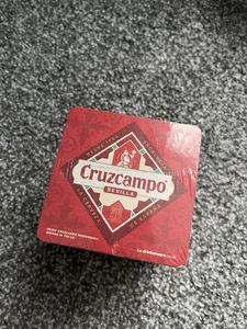 New Sealed Cruzcampo Beer Mats x 100 Sealed Man Cave Pub - Picture 1 of 8