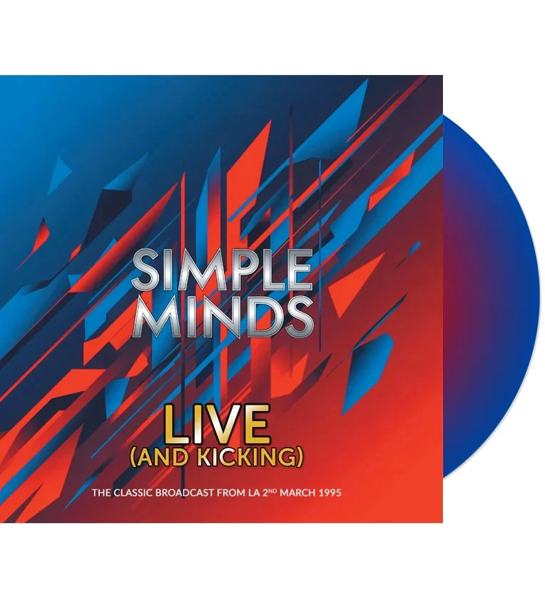 Simple Minds - Live (And Kicking)   LTD Numbered  Colour splatter lp pre order - Image 1 of 3