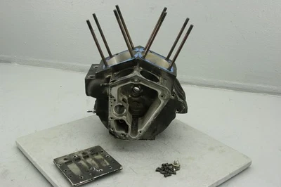 Harley Softail Delkron Ev2 1996 motor cárter arrugado negro #4085 Foto 1 de 4