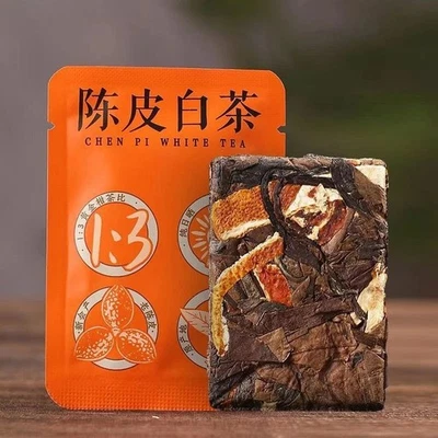 250g White Tea Stuffed Tangerine Orange XinHui Chenpi Aged Shou Mei white tea - Изображение 1 из 4