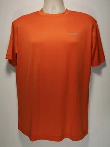 Craft Orange Short Sleeve Training Top - Size L (638y) - Picture 1 of 12