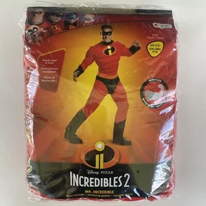 Disney Mr. Unglaubliches klassisches Muskel Erwachsene Herren Halloween Kostüm XXL 2XL 50-52 - Bild 1 von 9