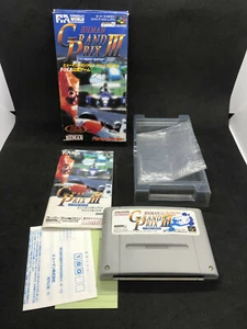 Grand Prix III Nintendo SNES Super Famicom Japanisch OVP Spiel - Bild 1 von 9