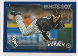 Michael Kopech 2024 Topps Series 1 Royal Blue parallel #109 White Sox retail - Picture 1 of 1