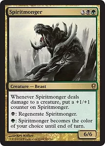 *MRM* ENG Trafiquant d'esprits / Spiritmonger MTG Conspiracy - Picture 1 of 1